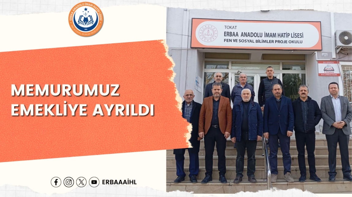 MEMURUMUZ EMEKLİYE AYRILDI