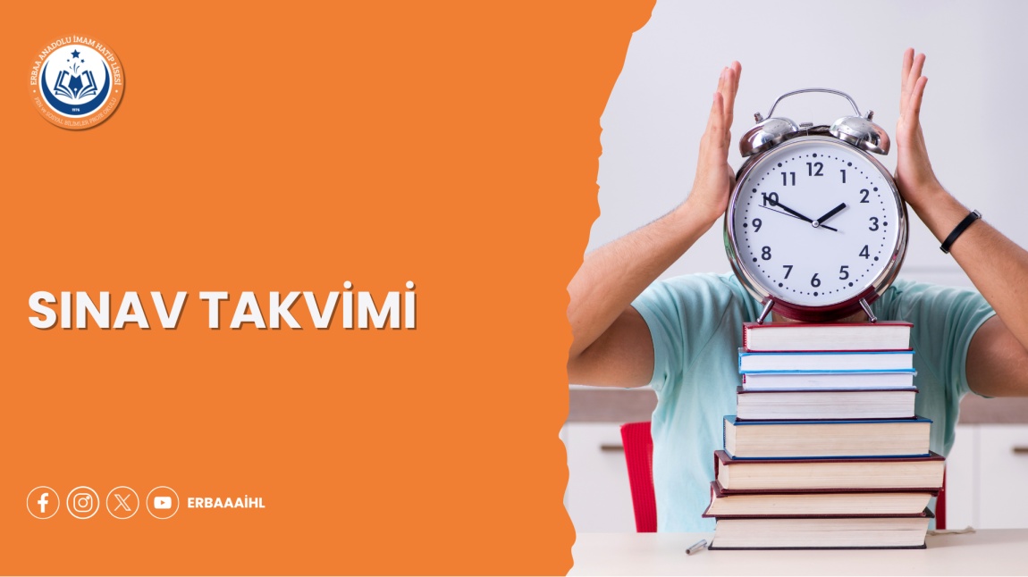 1. DÖNEM 2. YAZILI SINAV TAKVİMİ