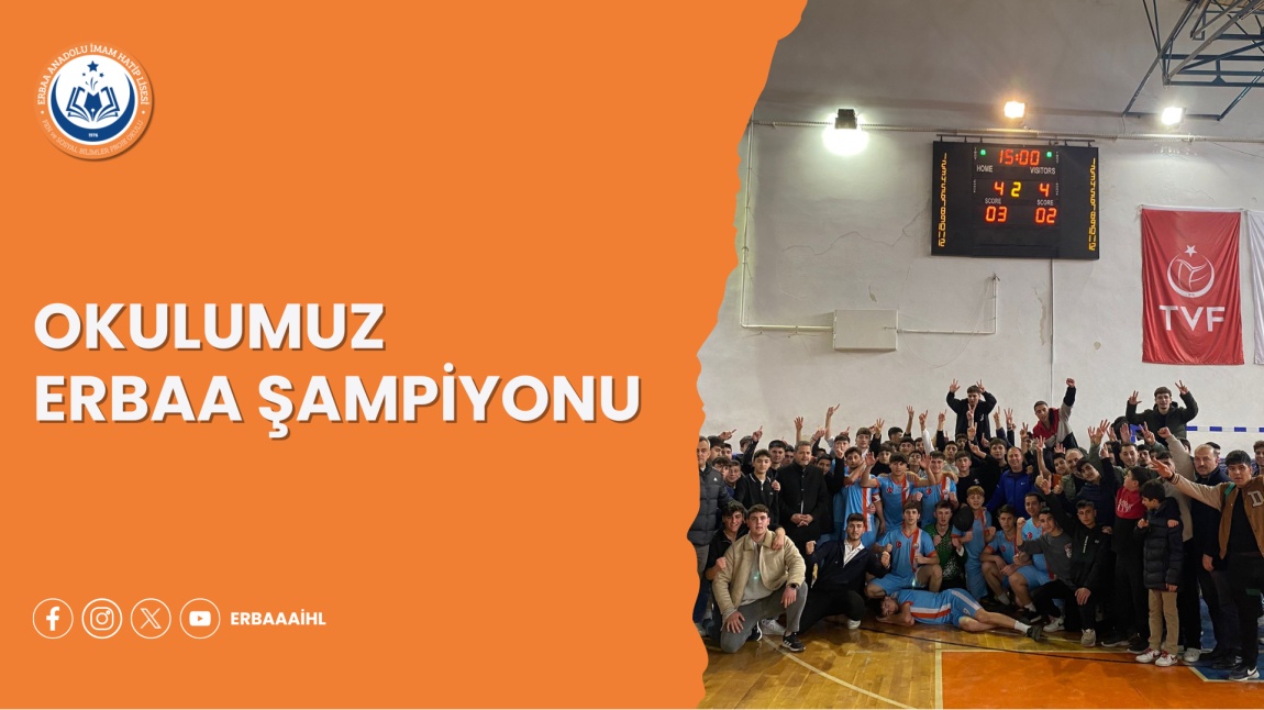 OKULUMUZ ERBAA ŞAMPİYONU